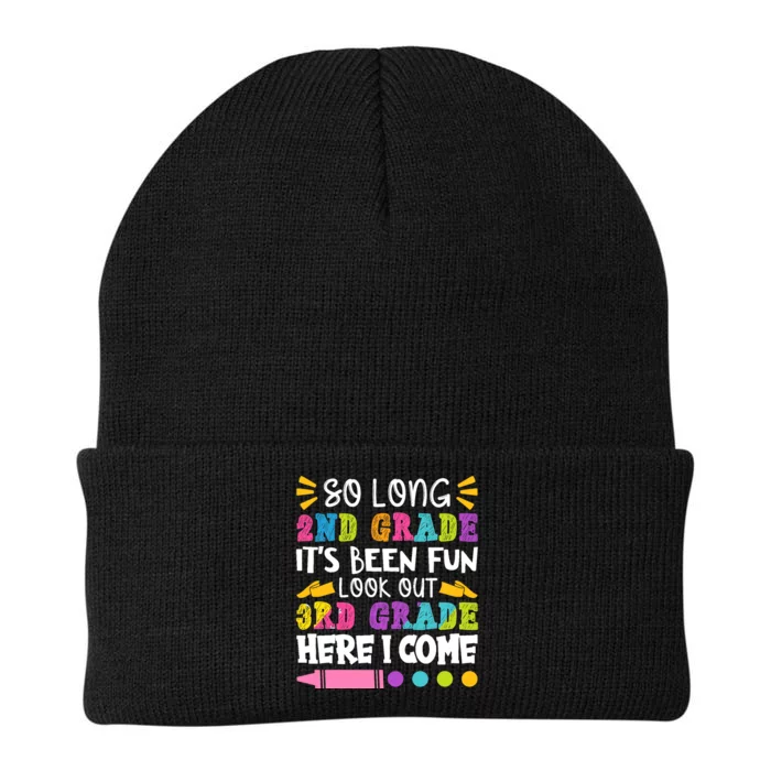 So Long 2nd Grade it's Been Fun | Funny Last Day of School Knit Cap Winter Beanie