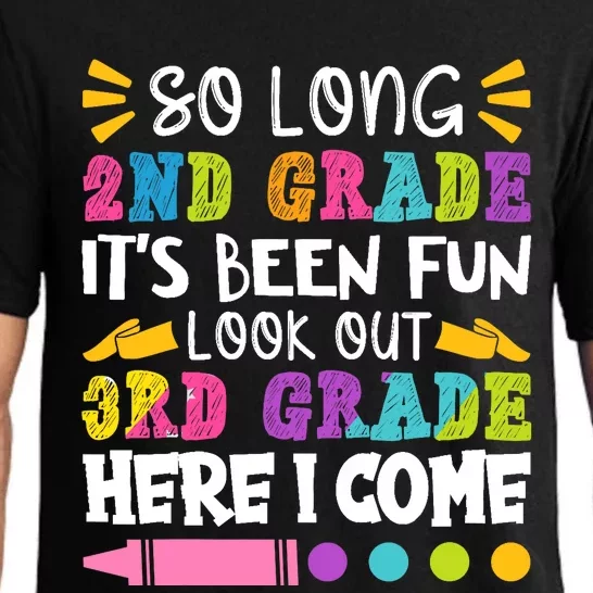 So Long 2nd Grade it's Been Fun | Funny Last Day of School Pajama Set