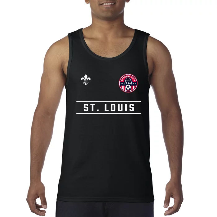 St. Louis 314 Area Code Classic Gateway Tank Top