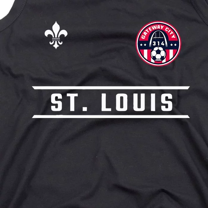 St. Louis 314 Area Code Classic Gateway Tank Top