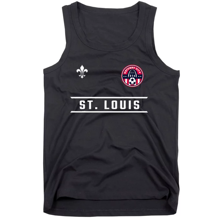 St. Louis 314 Area Code Classic Gateway Tank Top