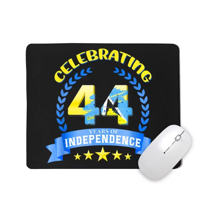 St. Lucia 44th Independence Souvenir For Men And Women Mousepad