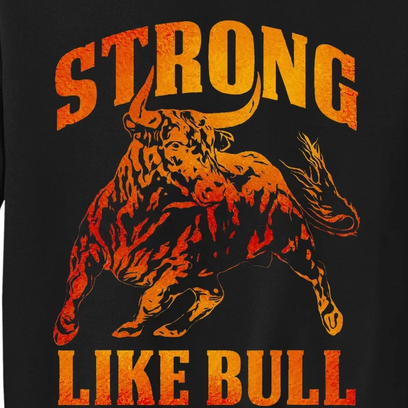 Strong Like A Bull Powerlifting Bodybuilding Sweatshirt