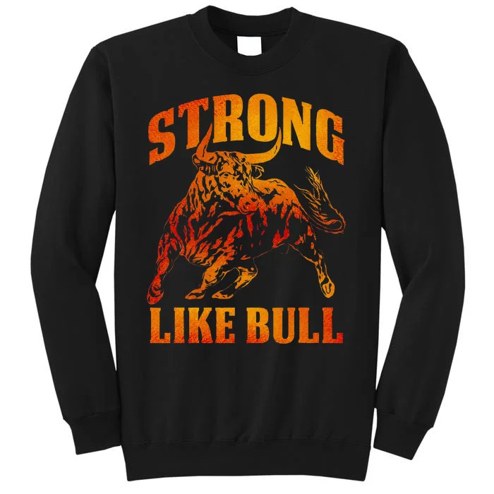 Strong Like A Bull Powerlifting Bodybuilding Sweatshirt