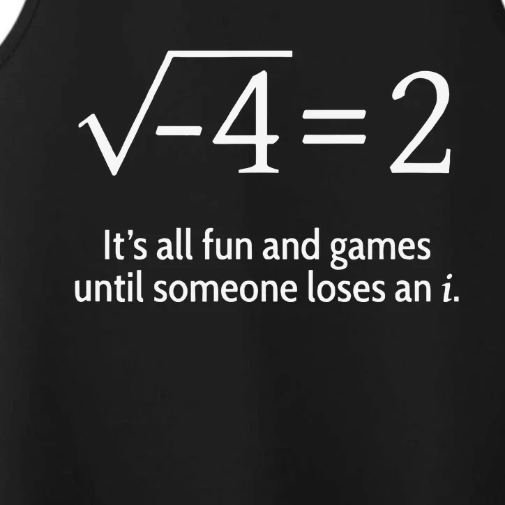 Someone Loses An I Funny Math Performance Tank