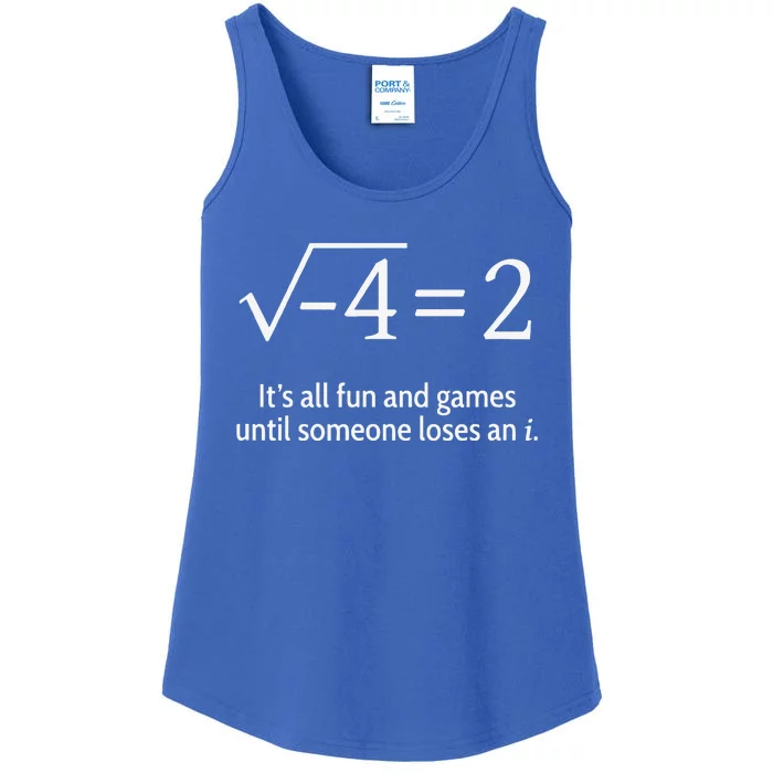 Someone Loses An I Funny Math Ladies Essential Tank