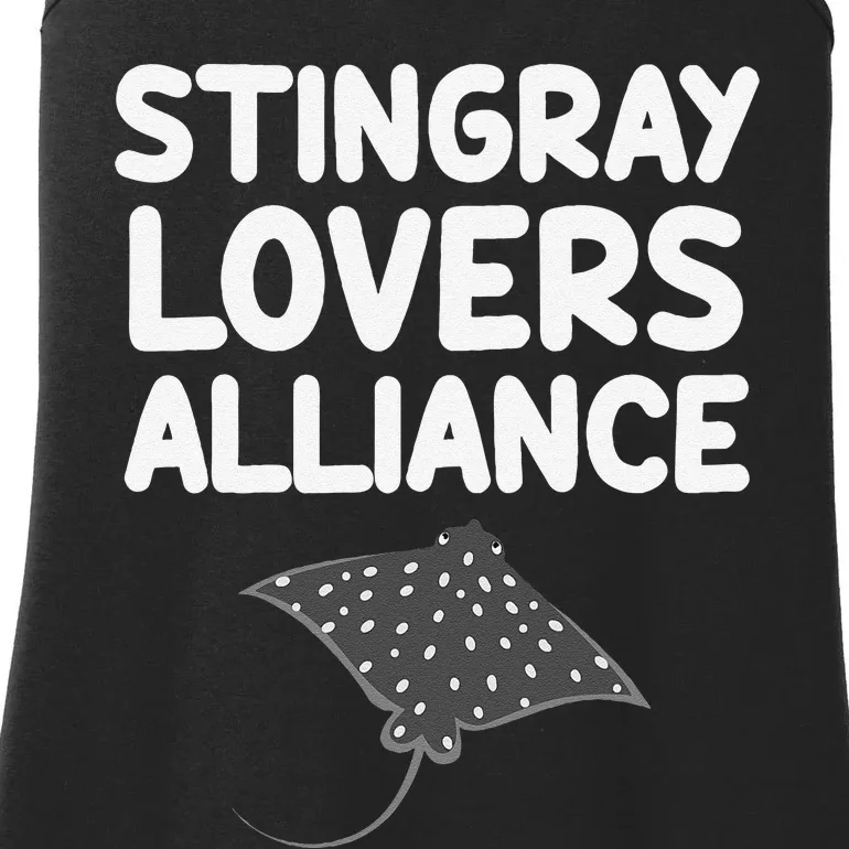 Stingray Lovers Alliance Cartilaginous Fish Sharks Oceans Ladies Essential Tank