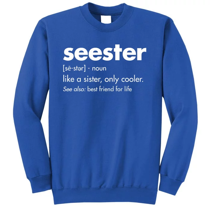 Seester Like A Sister Only Cooler Sweatshirt