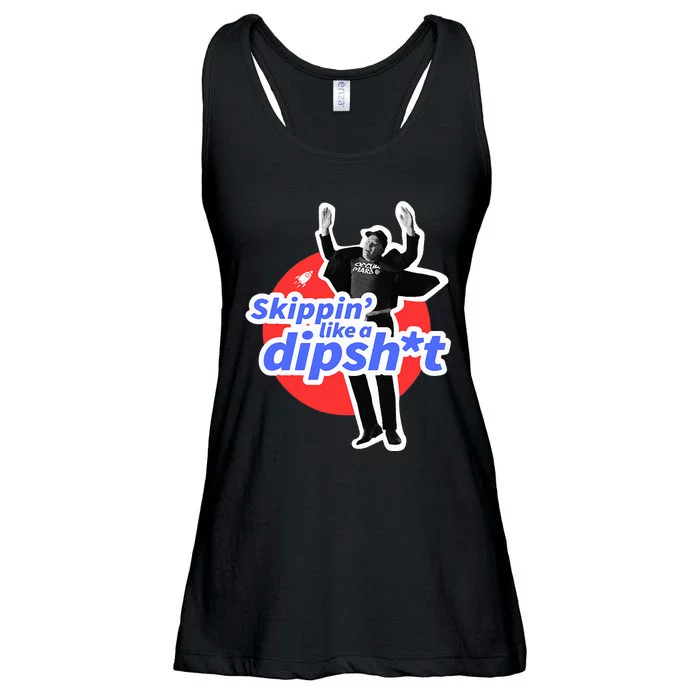 Skipping Like A Dipshit Ladies Essential Flowy Tank