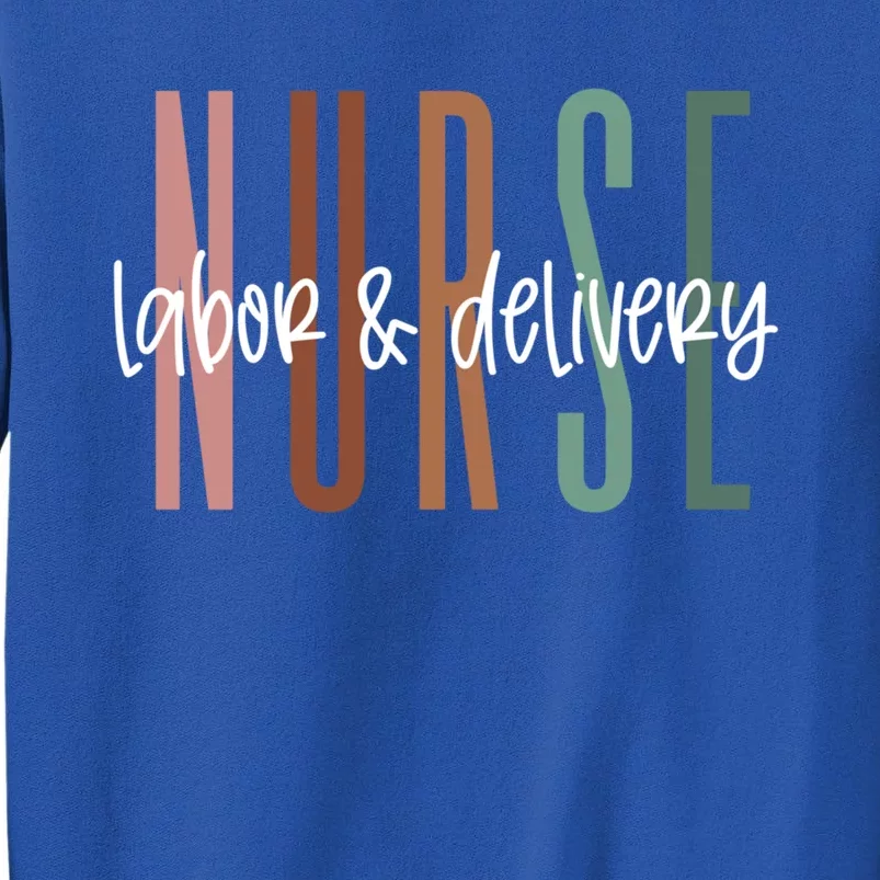 Simple Labor And Delivery Nurse Meaningful Gift L And D Nurse Gift Tall Sweatshirt