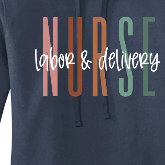 Simple Labor And Delivery Nurse Meaningful Gift L And D Nurse Gift Women's Pullover Hoodie