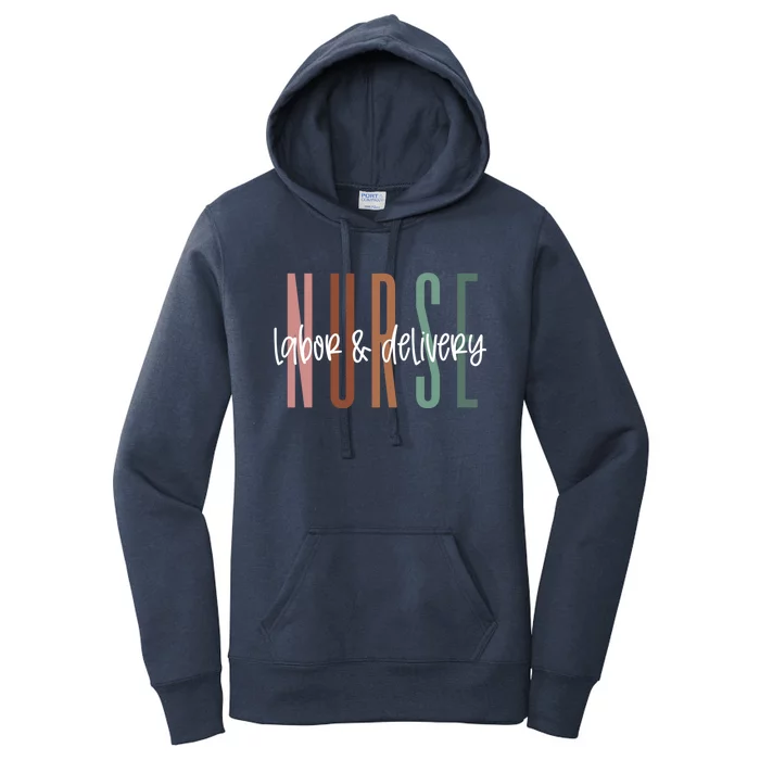 Simple Labor And Delivery Nurse Meaningful Gift L And D Nurse Gift Women's Pullover Hoodie