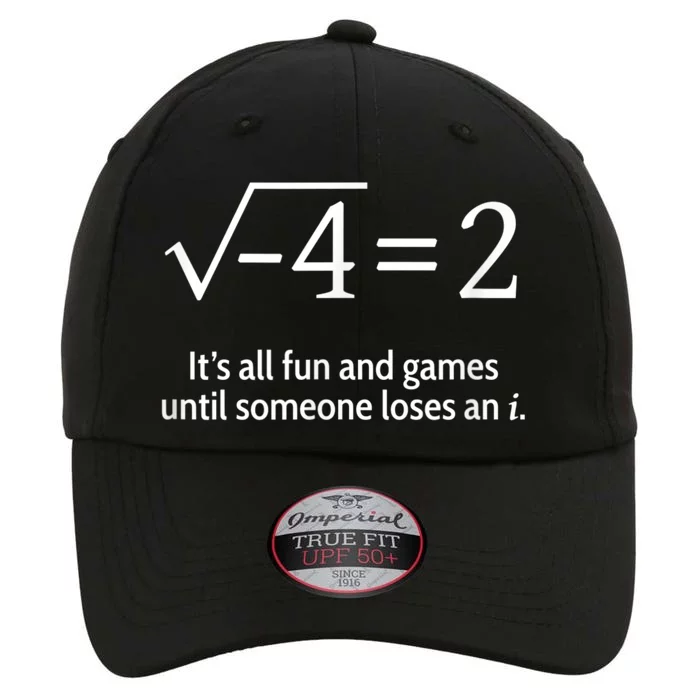 Someone Loses An I: Funny Math Short Sleeve The Original Performance Cap