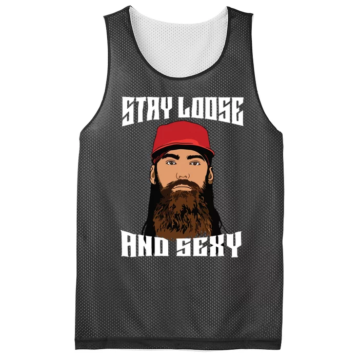 Stay Loose And Sexy Mesh Reversible Basketball Jersey Tank