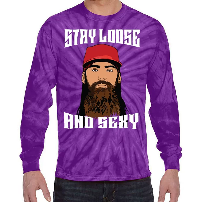 Stay Loose And Sexy Tie-Dye Long Sleeve Shirt