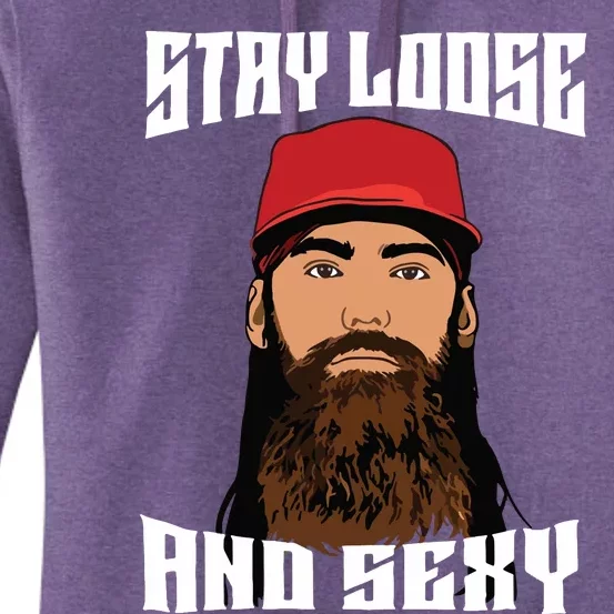 Stay Loose And Sexy Women's Pullover Hoodie