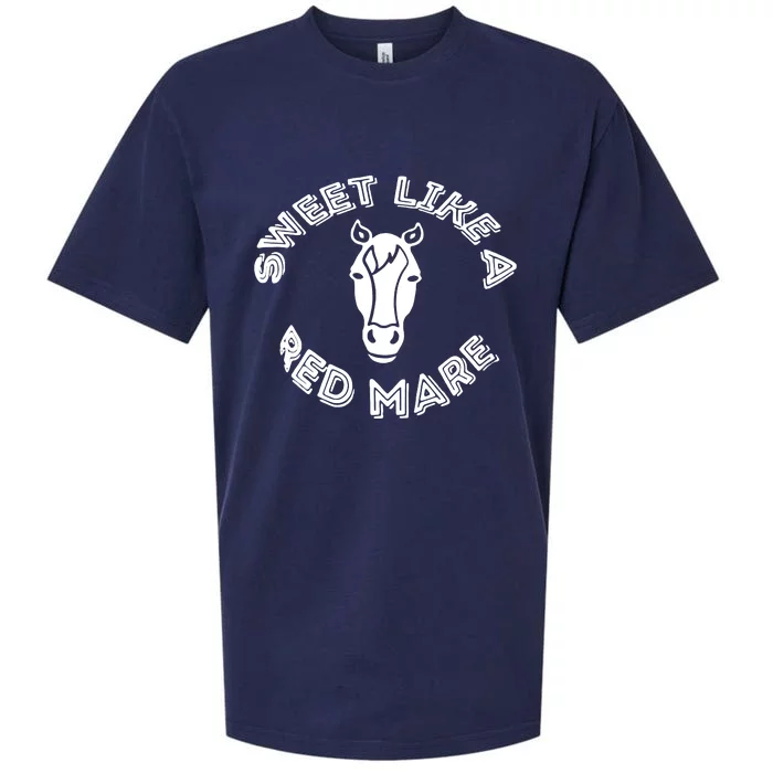 Sweet Like A Red Mare Sueded Cloud Jersey T-Shirt