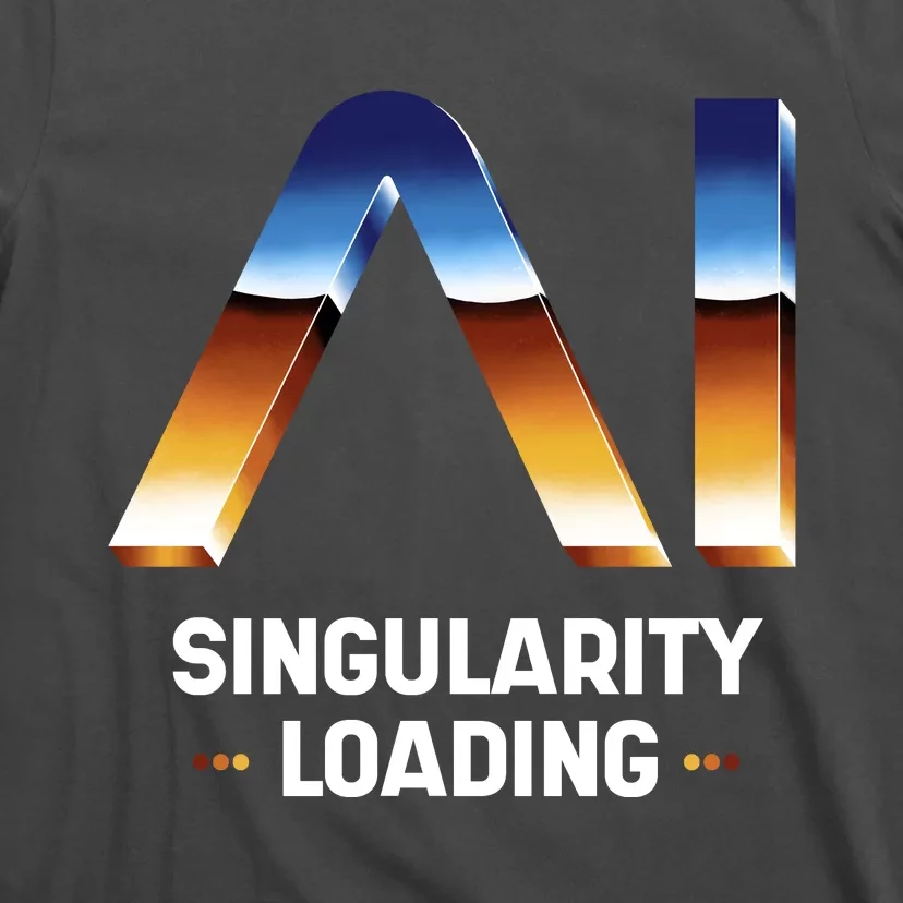 Singularity Loading AI Artificial Intelligence T-Shirt