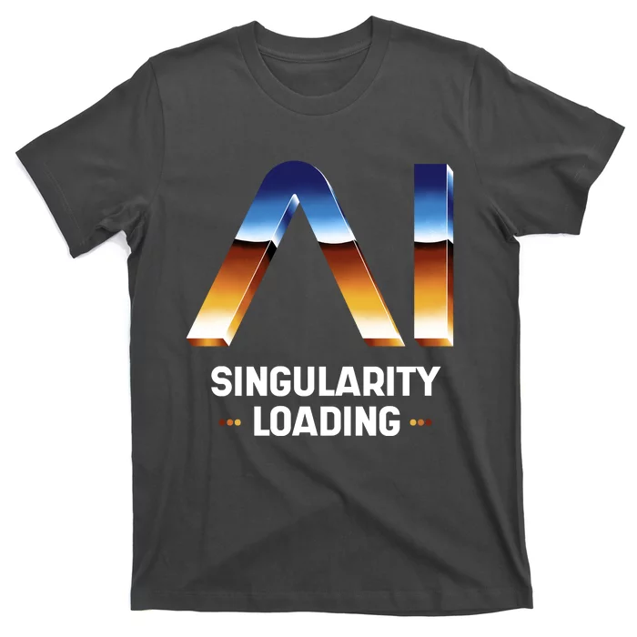 Singularity Loading AI Artificial Intelligence T-Shirt