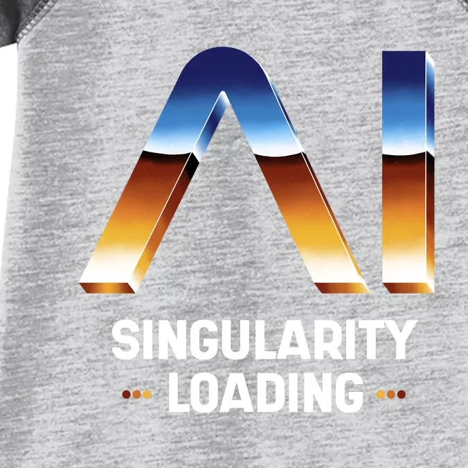 Singularity Loading AI Artificial Intelligence Infant Baby Jersey Bodysuit