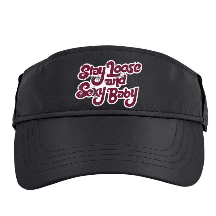 Stay Loose And Sexy Baby Philadelphia Baseball Adult Drive Performance Visor