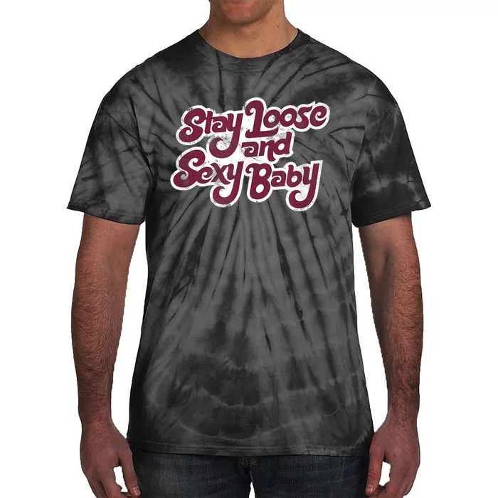 Stay Loose And Sexy Baby Philadelphia Baseball Tie-Dye T-Shirt