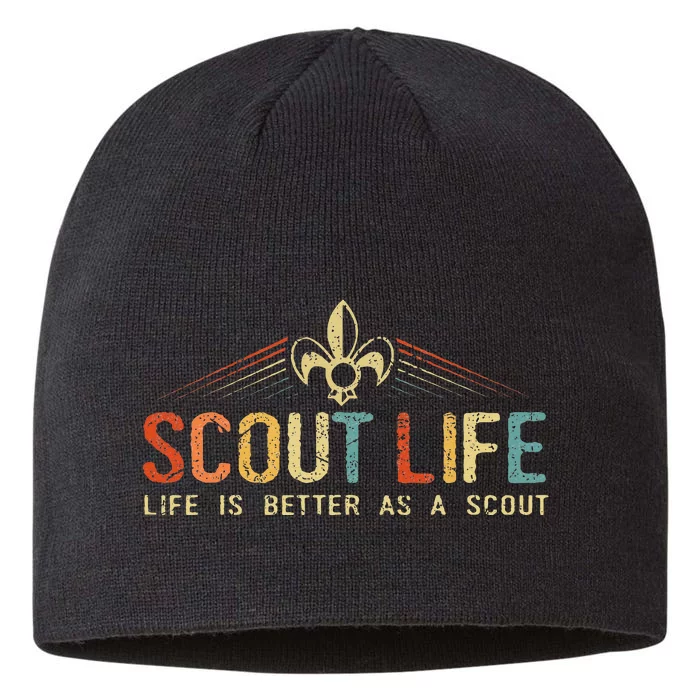 Scout Life And Life Is Better As A Scout 8 1/2in Sustainable Knit Beanie