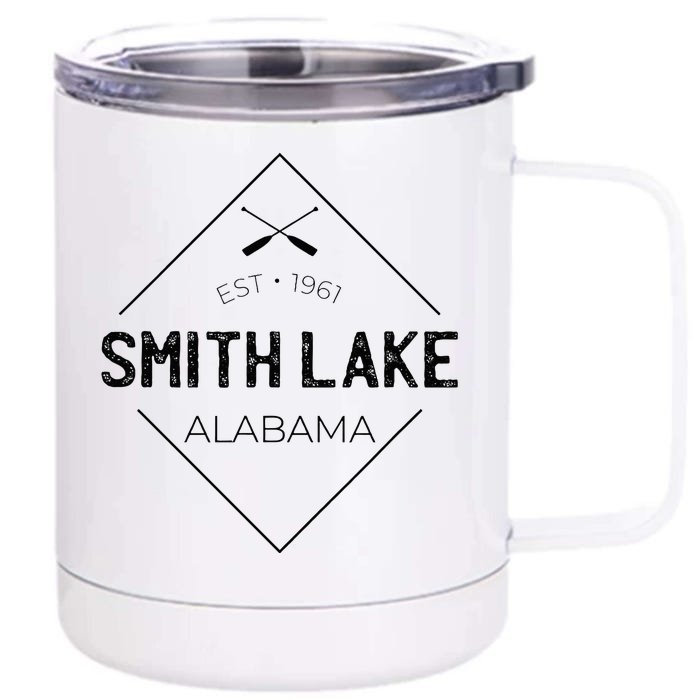 Smith Lake Alabama Front & Back 12oz Stainless Steel Tumbler Cup