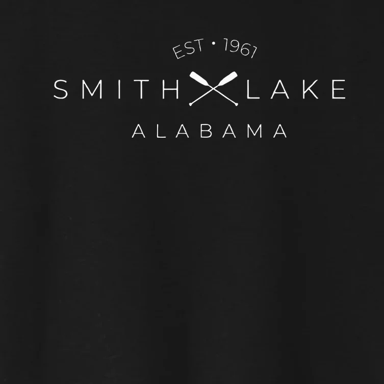 Smith Lake Alabama Women's Crop Top Tee