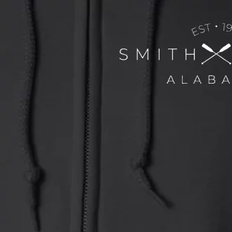 Smith Lake Alabama Full Zip Hoodie