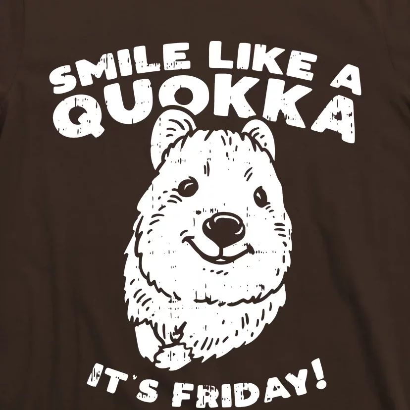 Smile Like A Quokka ItS Friday T-Shirt