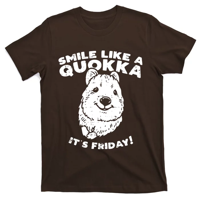 Smile Like A Quokka ItS Friday T-Shirt