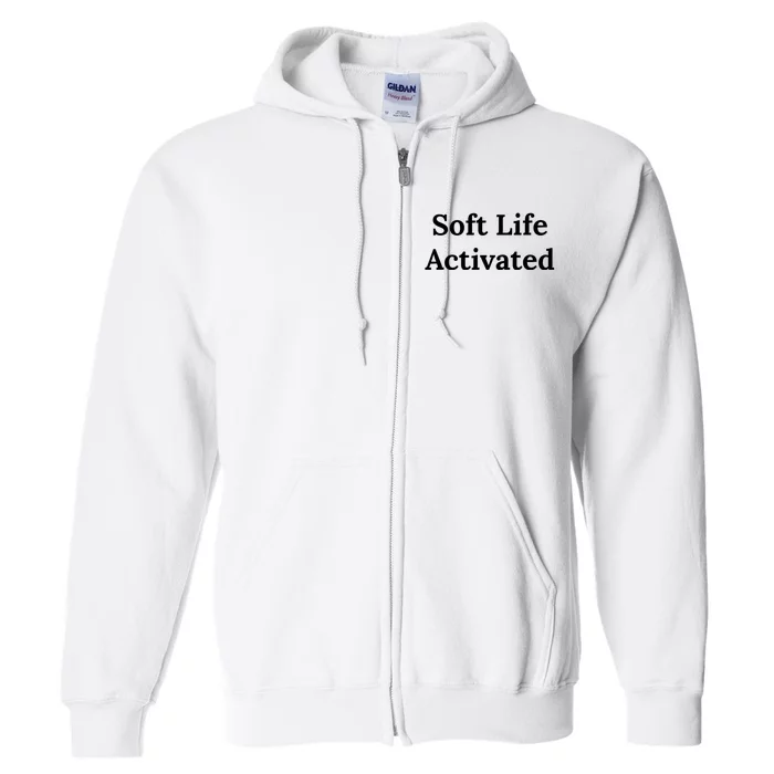 Soft Life Activated Full Zip Hoodie