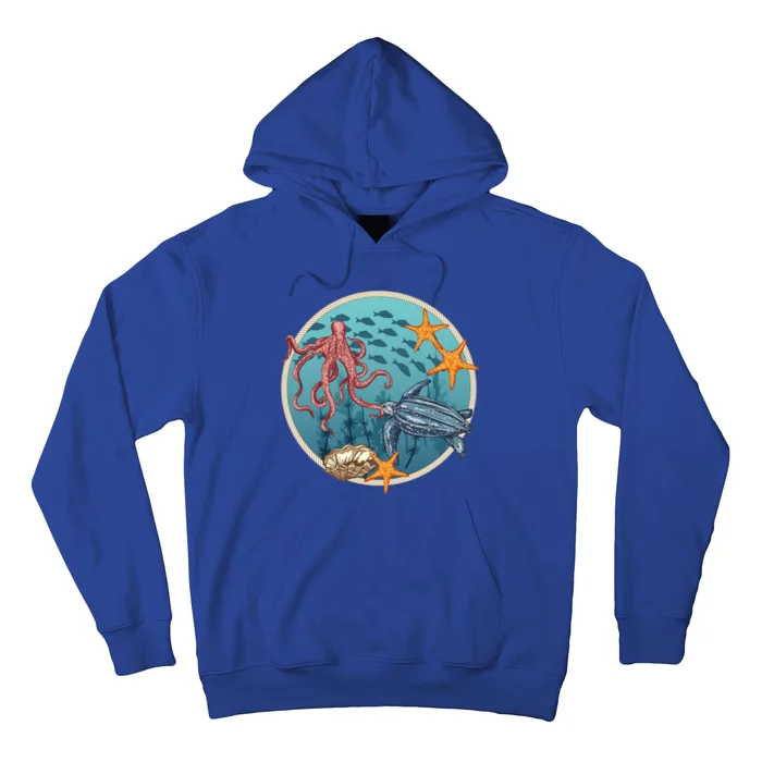 Sea Life Aquarium Cool Marine Hoodie