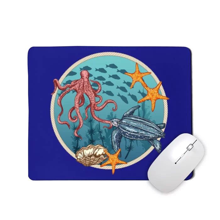 Sea Life Aquarium Cool Marine Mousepad