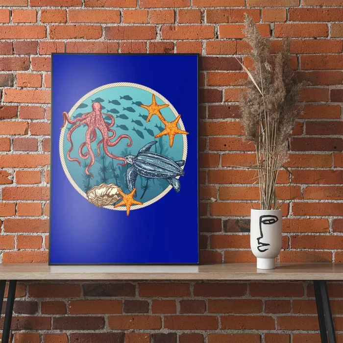 Sea Life Aquarium Cool Marine Poster