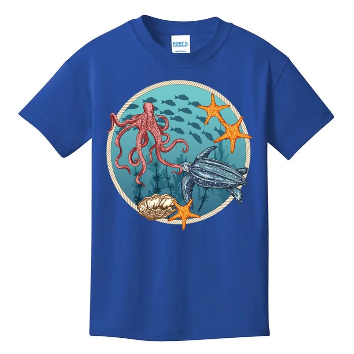 Sea Life Aquarium Cool Marine Kids T-Shirt