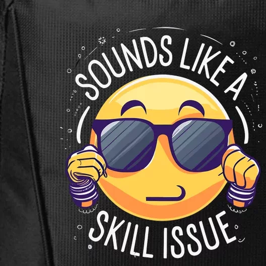 Sounds Like A Skill Issue Funny Gamer City Backpack