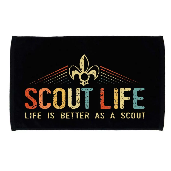 Scout Life And Life Is Better As A Scout Vintage Microfiber Hand Towel