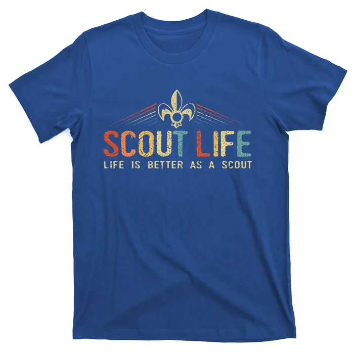 Scout Life And Life Is Better As A Scout Vintage T-Shirt