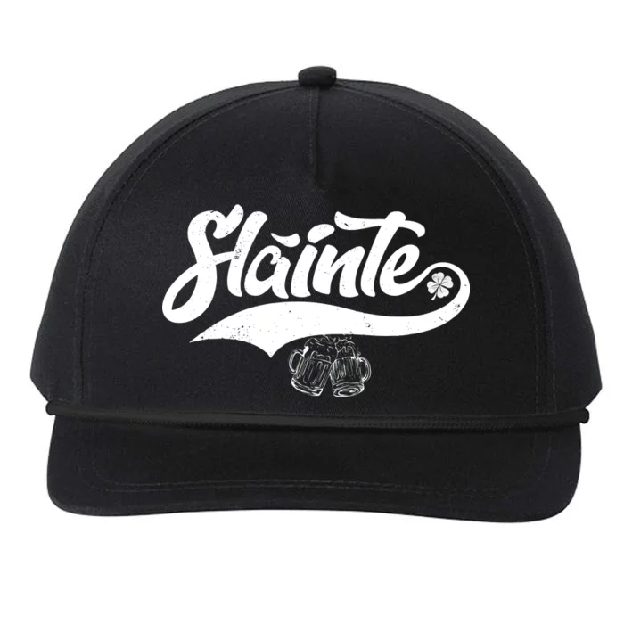 Slainte Irish Cheers Snapback Five-Panel Rope Hat