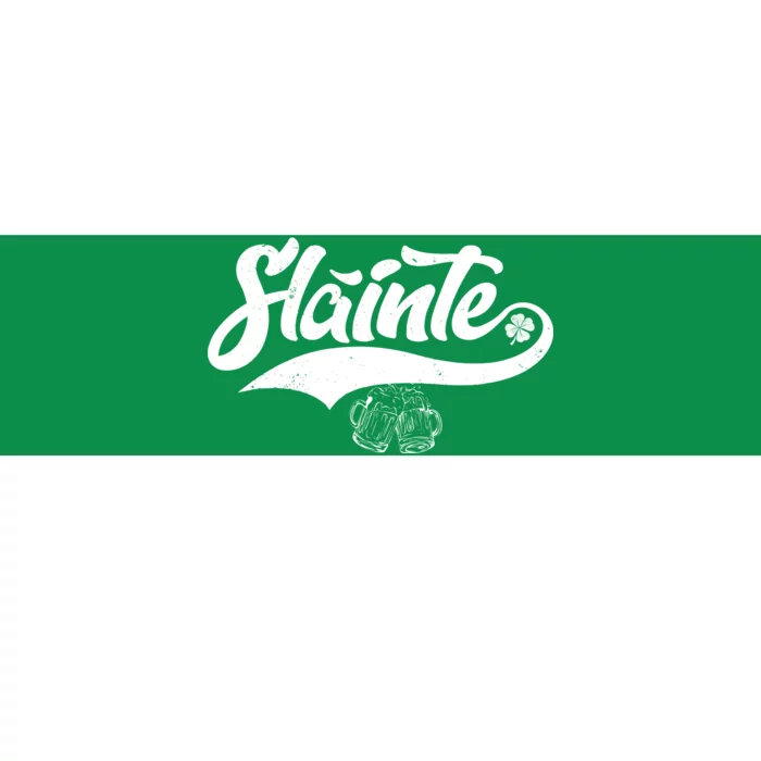 Slainte Irish Cheers Bumper Sticker