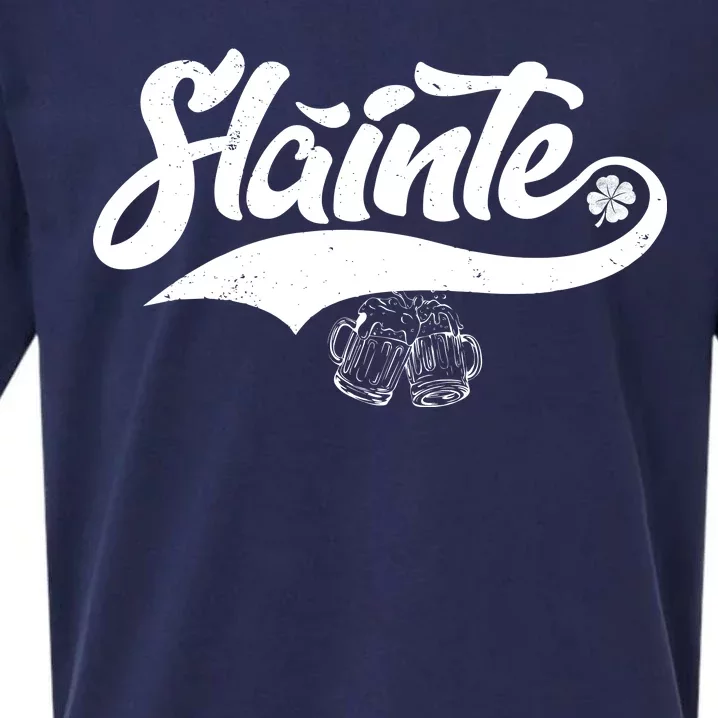 Slainte Irish Cheers Sueded Cloud Jersey T-Shirt