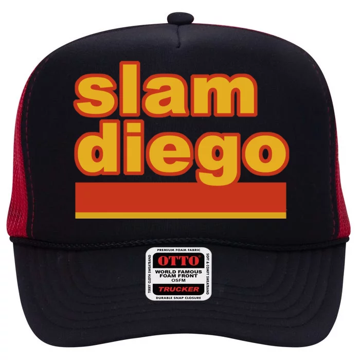 Slam Diego High Crown Mesh Trucker Hat