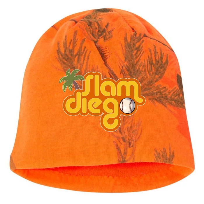 Slam Diego Tropical Baseball Kati - Camo Knit Beanie