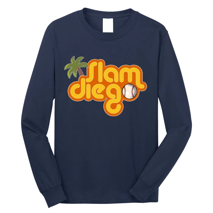 Slam Diego Tropical Baseball Long Sleeve Shirt