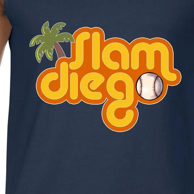 Slam Diego Tropical Baseball Comfort Colors® Tank Top