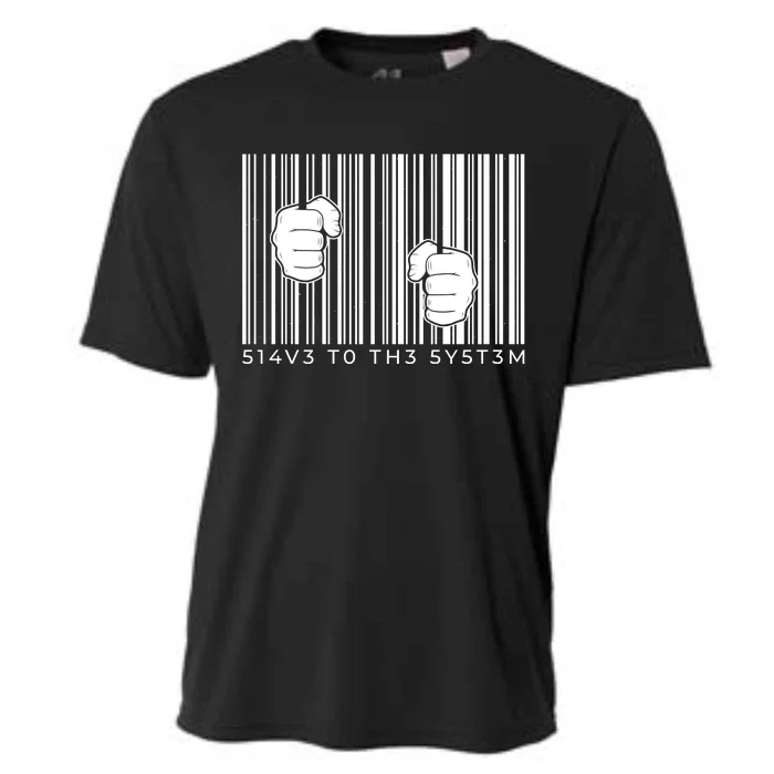 Slave To The System Barcode Cooling Performance Crew T-Shirt