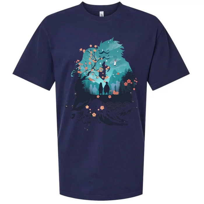 Slayers Demon Anime Siblings Vaporwave Sueded Cloud Jersey T-Shirt