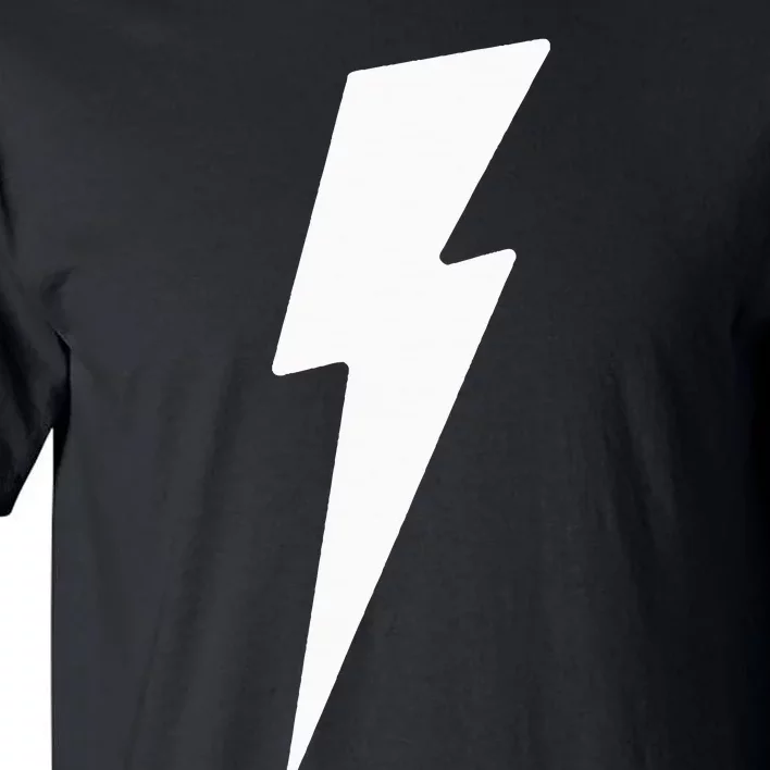 Simple Lightning Bolt In White Thunder Bolt Tall T-Shirt